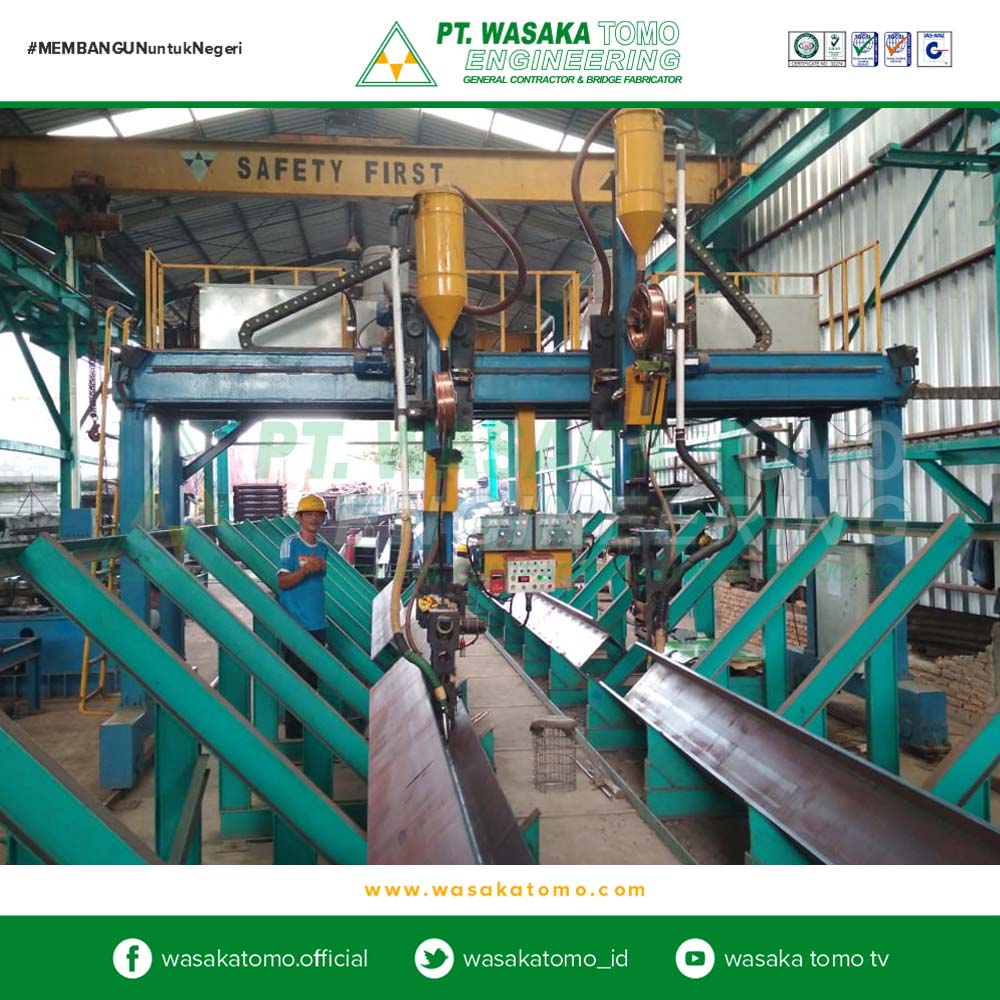 wasaka tomo engineering | fabrikator jembatan | kontraktor jembatan | jembatan rangka baja | jembatan panel bailey