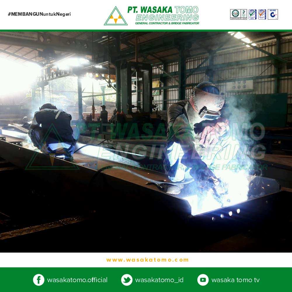 wasaka tomo engineering | fabrikator jembatan | kontraktor jembatan | jembatan rangka baja | jembatan panel bailey