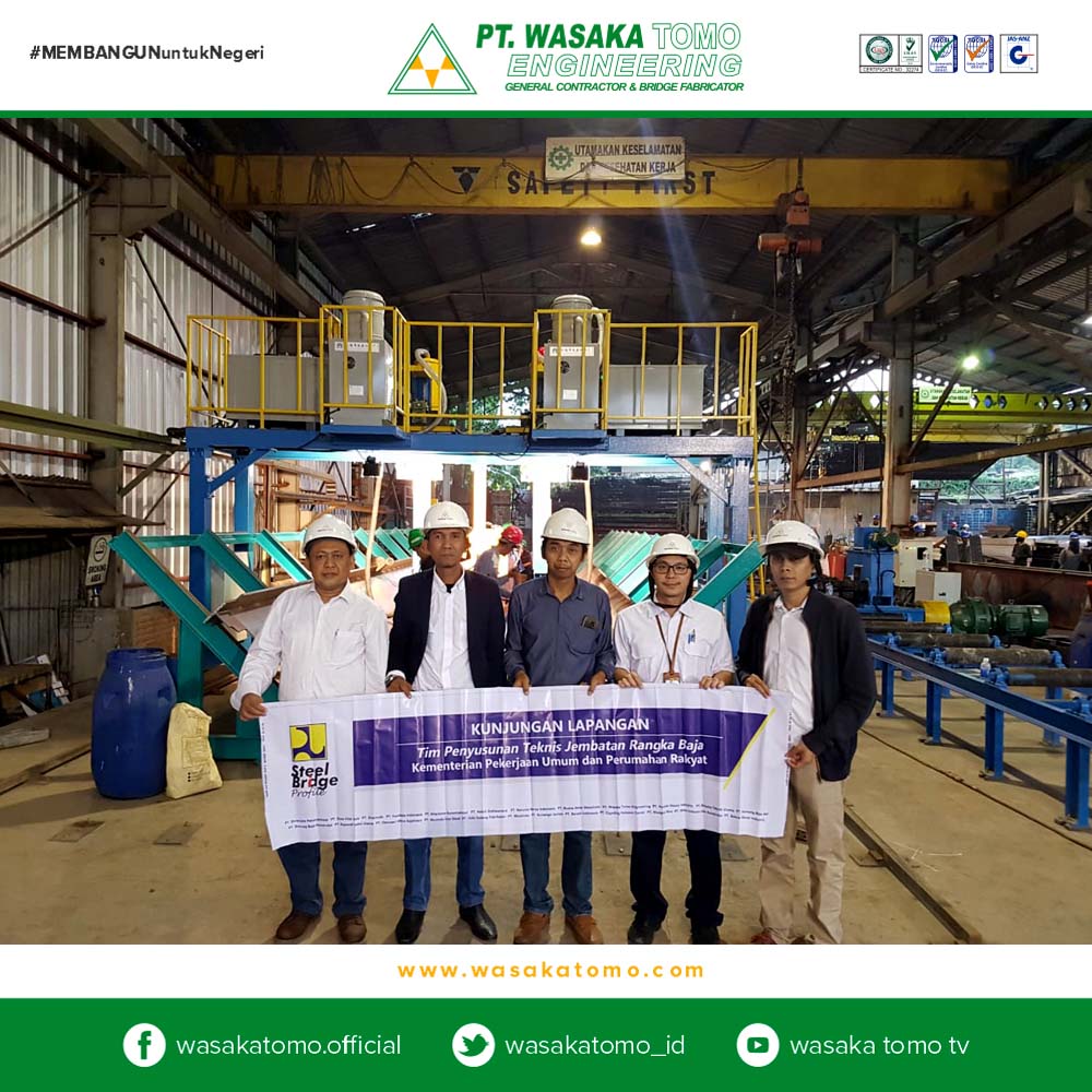 wasaka tomo engineering | fabrikator jembatan | kontraktor jembatan | jembatan rangka baja | jembatan panel bailey